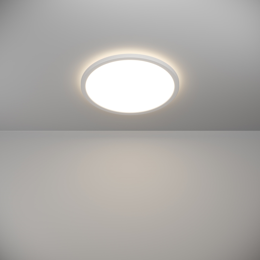 Eglo - LED Dimmerabile per esterni soffitto chiaro LED/18,5W/230V 2700-6500K diametro 38,9 cm IP44 bianco + telecomando