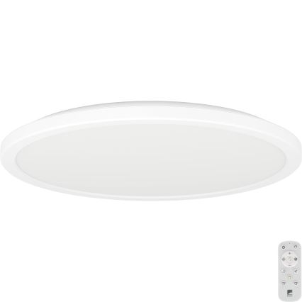 Eglo - Plafonnier extérieur à intensité variable LED/18,5W/230V 2700-6500K d. 38,9 cm IP44 blanc + télécommande