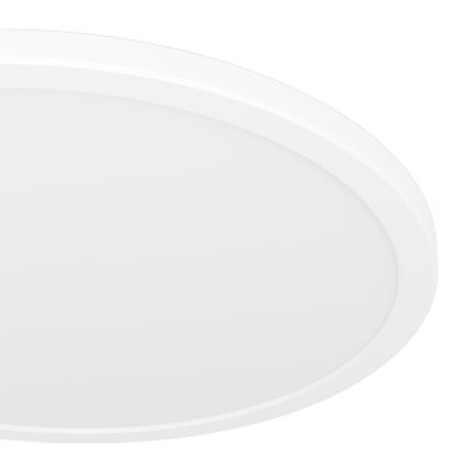 Eglo - Plafonnier extérieur à intensité variable LED/18,5W/230V 2700-6500K d. 38,9 cm IP44 blanc + télécommande