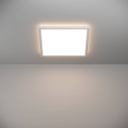 Eglo - Dimmbare LED-Outdoor-Deckenleuchte LED/17,6W/230V 2700-6500K 39x39 cm IP44 weiß + Fernbedienung