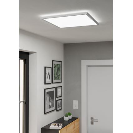 Eglo - Dimmbare LED-Outdoor-Deckenleuchte LED/17W/230V 2700-6500K 50x50 cm IP44 weiß + Fernbedienung