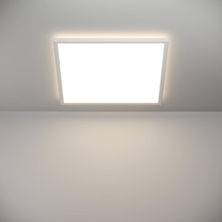 Eglo - LED Dimmerabile per esterni soffitto chiaro LED/17W/230V 2700-6500K 50x50 cm IP44 bianco + telecomando