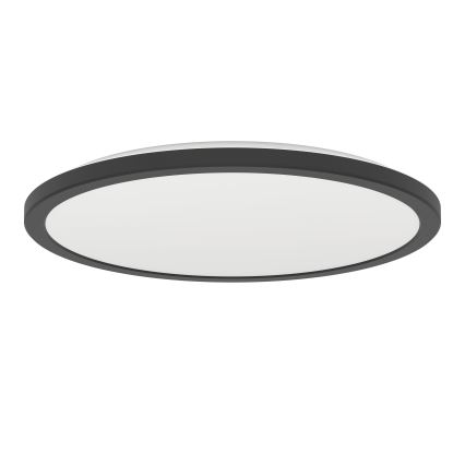 Eglo - Plafonnier extérieur RGBW à intensité variable LED/18,5W/230V 2700-6500K d. 38,9cm IP44 noir ZigBee