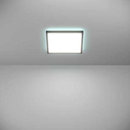 Eglo - LED RGBW Dimmerabile per esterni soffitto chiaro LED/13,4W/230V 2700-6500K 29x29 cm IP44 nero