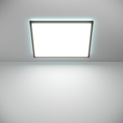 Eglo - LED RGBW Dimmerabile per esterni soffitto chiaro LED/17W/230V 2700-6500K 50x50cm IP44 nero ZigBee