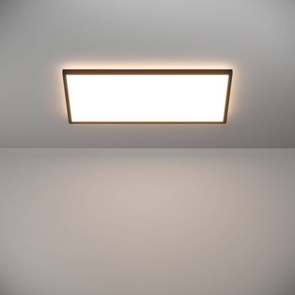 Eglo - LED RGBW Dimmerabile per esterni soffitto chiaro LED/17,2W/230V 2700-6500K 30x57cm IP44 nero ZigBee