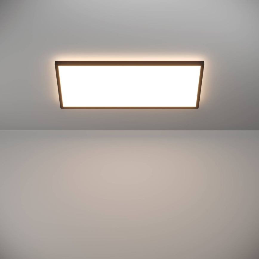 Eglo - Plafonnier extérieur RGBW à intensité variable LED/17,2W/230V 2700-6500K 30x57cm IP44 noir ZigBee