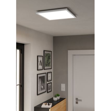 Eglo - LED RGBW Dimmerabile per esterni soffitto chiaro LED/17,6W/230V 2700-6500K 39x39 cm IP44 bianco ZigBee