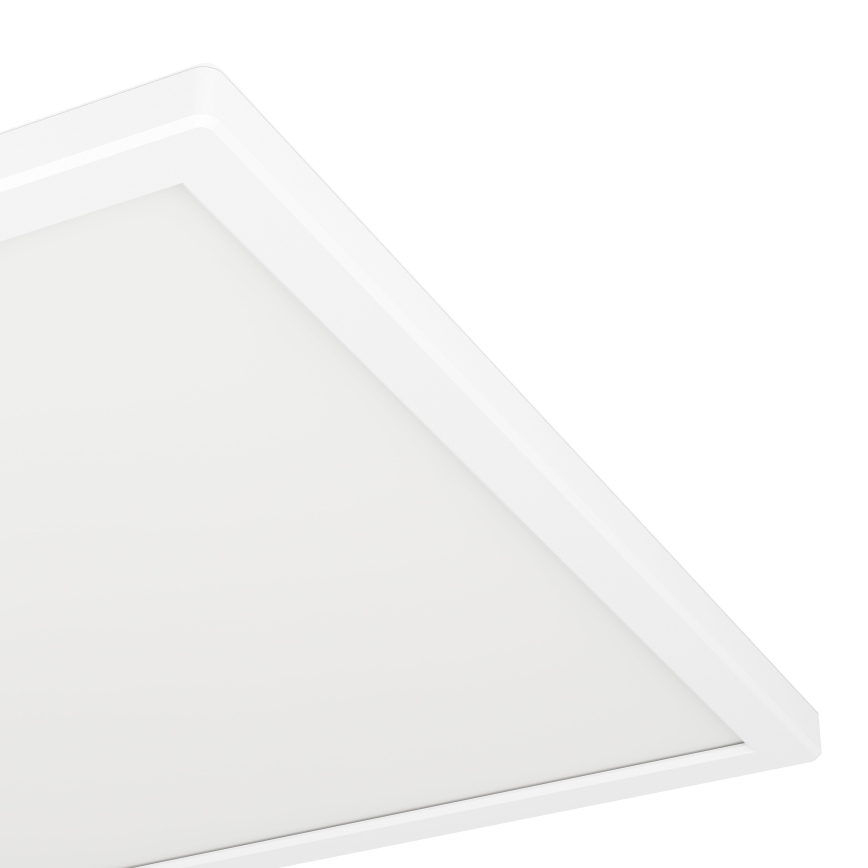 Eglo - Plafonnier extérieur RGBW à intensité variable LED/17,6W/230V 2700-6500K 39x39 cm IP44 blanc ZigBee