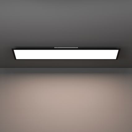 Eglo - Pannello LED a montaggio superficiale 33W/230V 2700/4000/6500K 120x30 cm nero