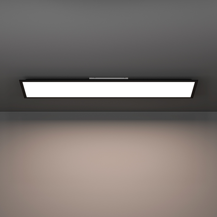 Eglo - Pannello LED a montaggio superficiale 33W/230V 2700/4000/6500K 120x30 cm nero