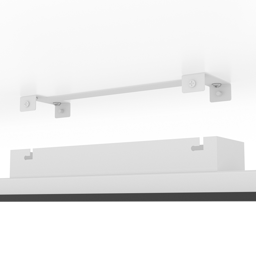 Eglo - LED-Aufbaupanel LED/28W/230V 2700/4000/6500K 120x15 cm schwarz