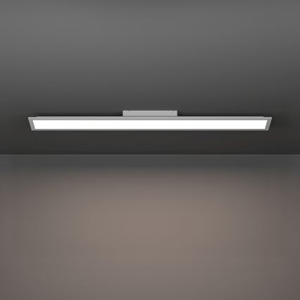 Eglo - Pannello LED dimmerabile a montaggio superficiale LED/28,3W/230V 2700-6500K 120x15 cm bianco + telecomando