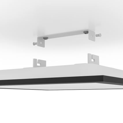 Eglo - Plafonnier LED RGBW dimmable LED/14W/230V 2700-6500K 30x30 cm noir