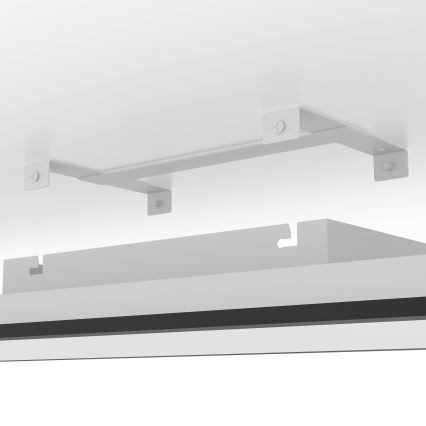 Eglo - Pannello LED RGBW dimmerabile a plafone LED/34W/230V 2700-6500K 120x30 cm nero