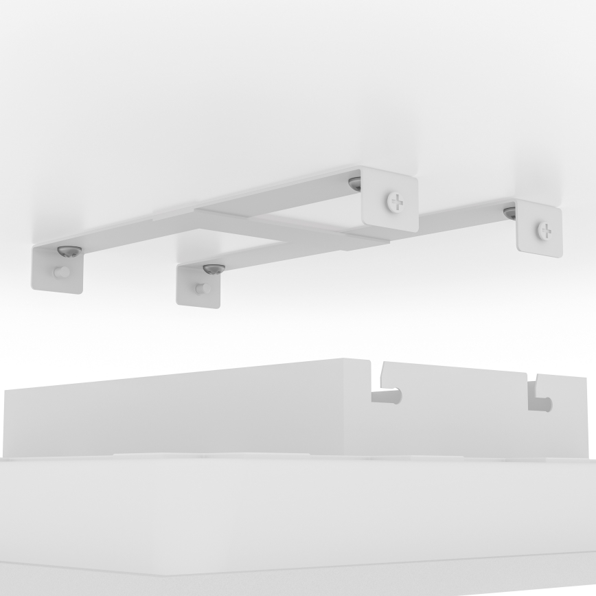 Eglo - LED RGBW dimmbare Deckenleuchte LED/19W/230V 2700-6500K 40x40 cm weiß