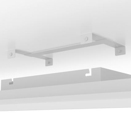 Eglo - Panneau LED RGBW dimmable en saillie LED/34W/230V 2700-6500K 120 x 30 cm blanc