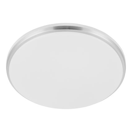 Eglo - LED Badezimmer-Deckenleuchte LED/18W/230V 3000/4000/6500K Ø 34 cm IP54 mattchrom