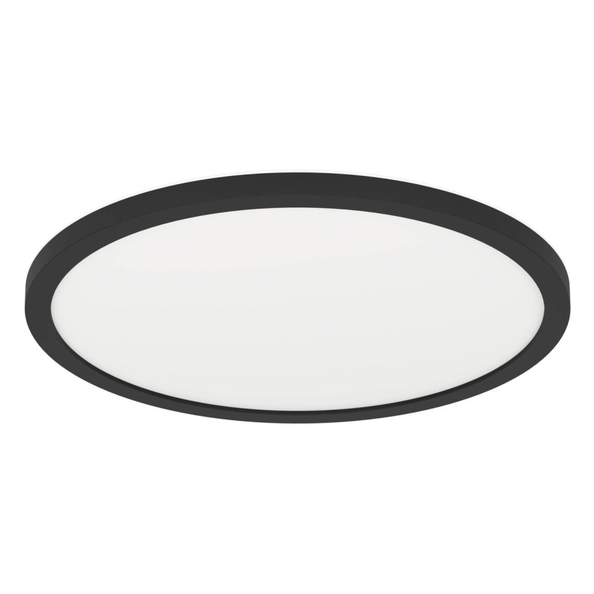 Eglo - Plafoniera da bagno LED/16,4W/230V Ø 30 cm IP54 nera