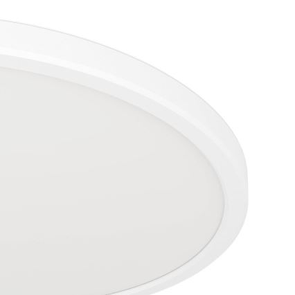 Eglo - Plafoniera da bagno LED/16,4W/230V Ø 30 cm IP54 bianca