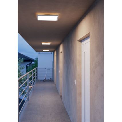 Eglo - Plafonnier LED pour salle de bains LED/20,2W/230V 39x39 cm IP54 blanc