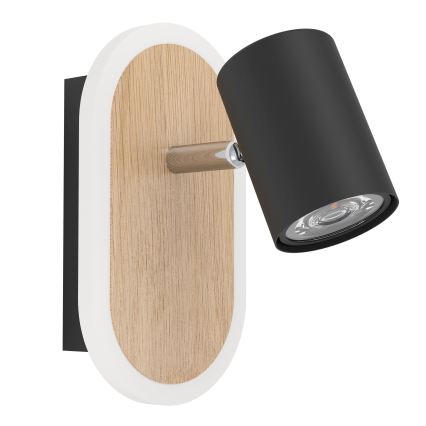 Eglo - LED-Wandspot LED/7W/230V braun/schwarz