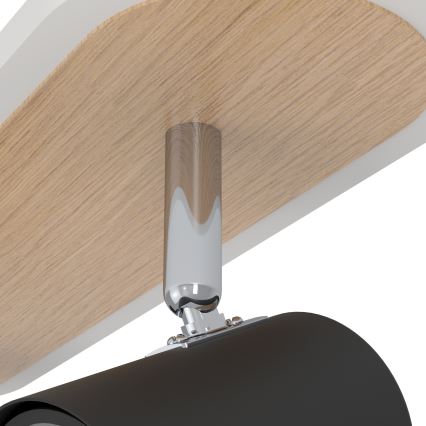 Eglo - Faretto LED LED/20W/230V marrone/nero