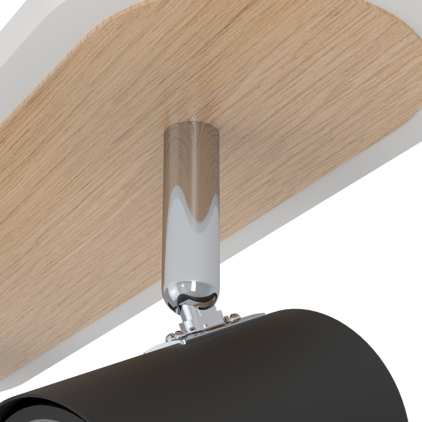Eglo - Faretto LED LED/20W/230V marrone/nero
