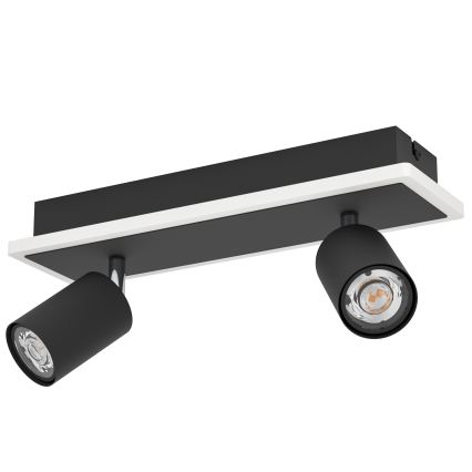 Eglo - LED-Einbaustrahler LED/12W/230V schwarz