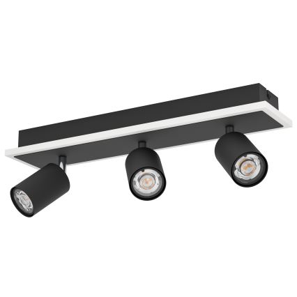 Eglo - LED-Einbaustrahler 20W/230V schwarz