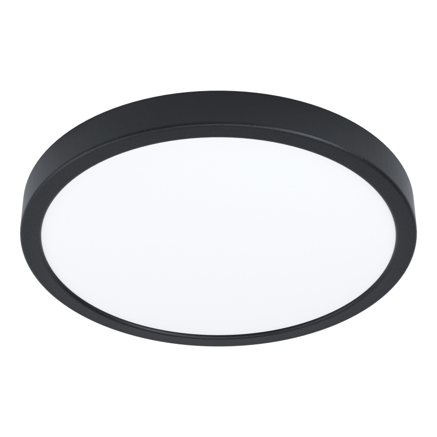 Eglo - Plafoniera da bagno LED RGBW dimmerabile LED/17,5W/230V 2700-6500K Ø 38,9 cm IP44 nero