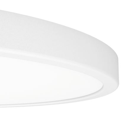 Eglo - Plafoniera da bagno dimmerabile LED RGBW, 17,5W, 230V, 2700–6500K, Ø 39,9 cm, IP44, bianco