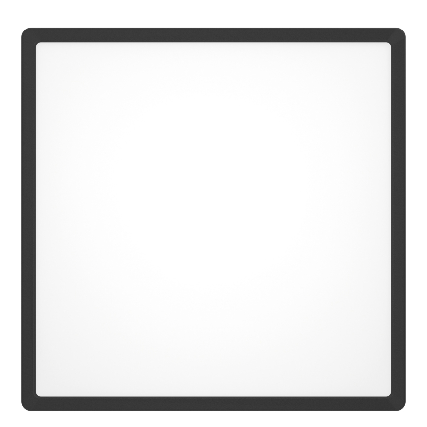 Eglo - Plafoniera da bagno a LED RGBW dimmerabile LED/17,8W/230V 2700-6500K 39x39 cm IP44 nero