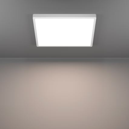 Eglo - Plafonnier LED RGBW dimmable pour salle de bains LED/17,8W/230V 2700-6500K Ø 39 cm IP44 blanc
