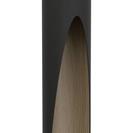 Eglo - Lampadario LED a sospensione con filo 1xGU10/4,5W/230V 3000K nero/marrone