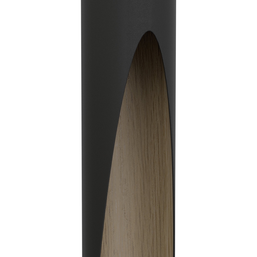Eglo - Lampadario LED a sospensione con filo 1xGU10/4,5W/230V 3000K nero/marrone