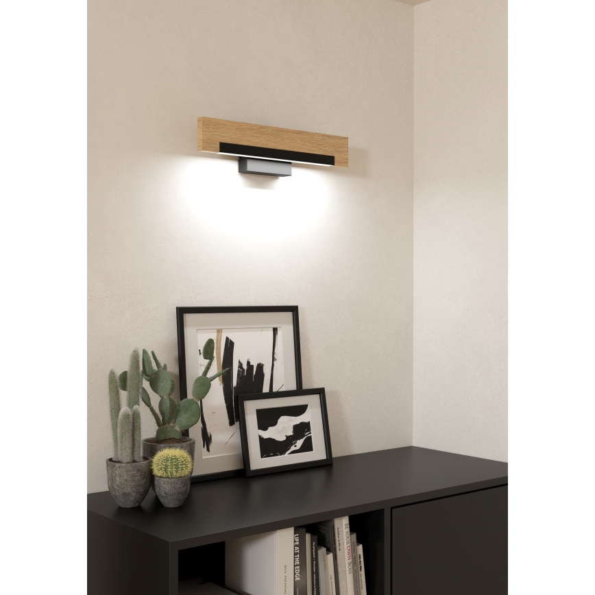 Eglo - Applique murale à intensité variable LED/9,6W/230V 3000K noir/beige