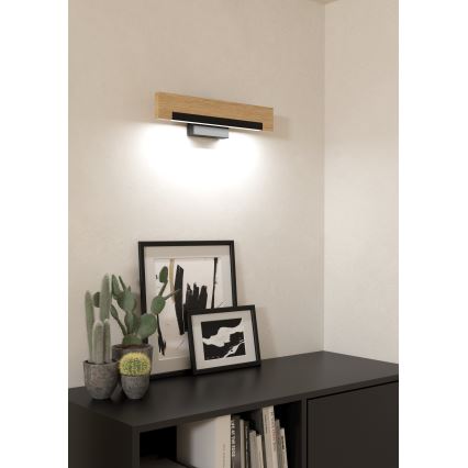 Eglo - LED-Wandleuchte LED/9,6W/230V 3000K schwarz/beige