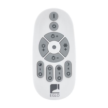 Eglo - LED-dimmbare Deckenleuchte 2xLED/17W/230V +LED/4,2W 2700-6500K + Fernbedienung