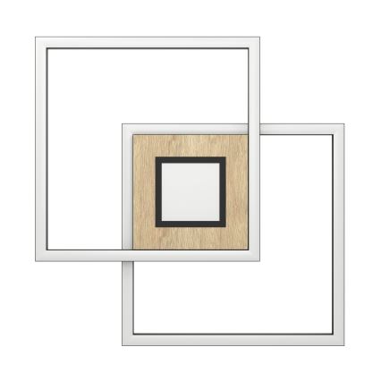 Eglo - Plafoniera LED dimmerabile 2xLED/17W/230V +1xLED/4,2W 2700-6500K + telecomando