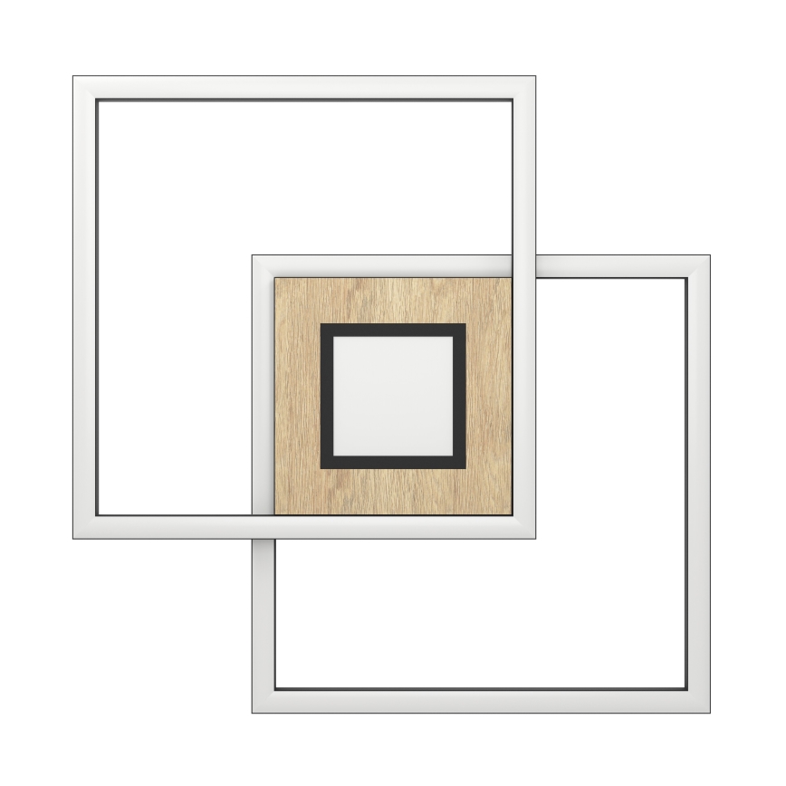 Eglo - Plafoniera LED dimmerabile 2xLED/17W/230V +1xLED/4,2W 2700-6500K + telecomando