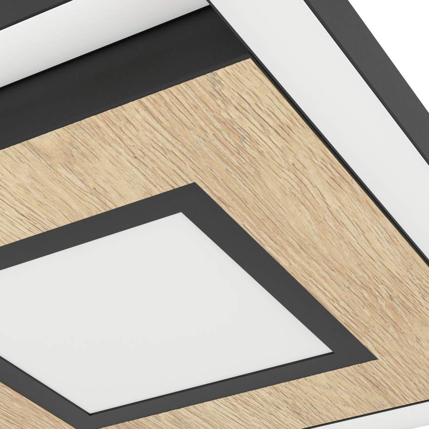 Eglo - Plafoniera LED dimmerabile 2xLED/17W/230V +1xLED/4,2W 2700-6500K + telecomando