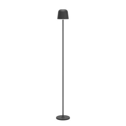 Eglo - Lampadaire extérieur à intensité variable et rechargeable LED/4,3W/5V 2400/3000/4000K IP54 noir