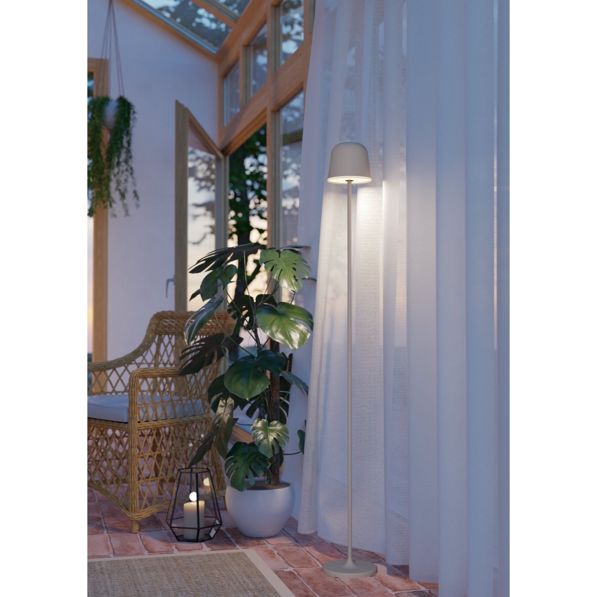 Eglo - Lampe extérieure à intensité variable LED/4,3W/5V 2400/3000/4000K IP54 crème