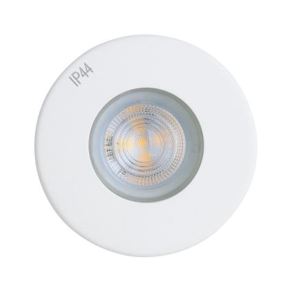 Eglo - SET 3xLED Lampada da incasso per bagno 1xGU10/4W/230V IP44 bianco
