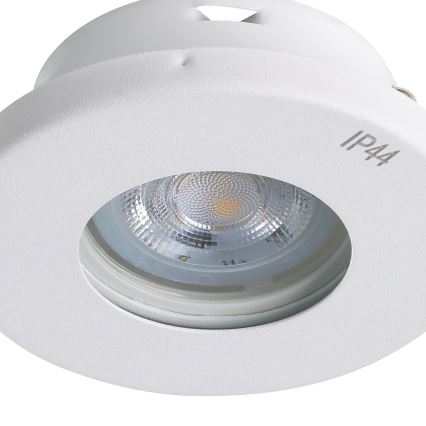 Eglo - SET 3xLED Lampada da incasso per bagno 1xGU10/4W/230V IP44 bianco