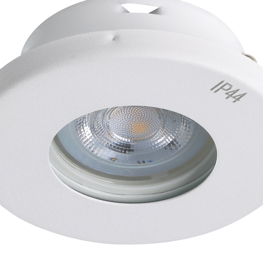 Eglo - SET 3xLED Lampada da incasso per bagno 1xGU10/4W/230V IP44 bianco