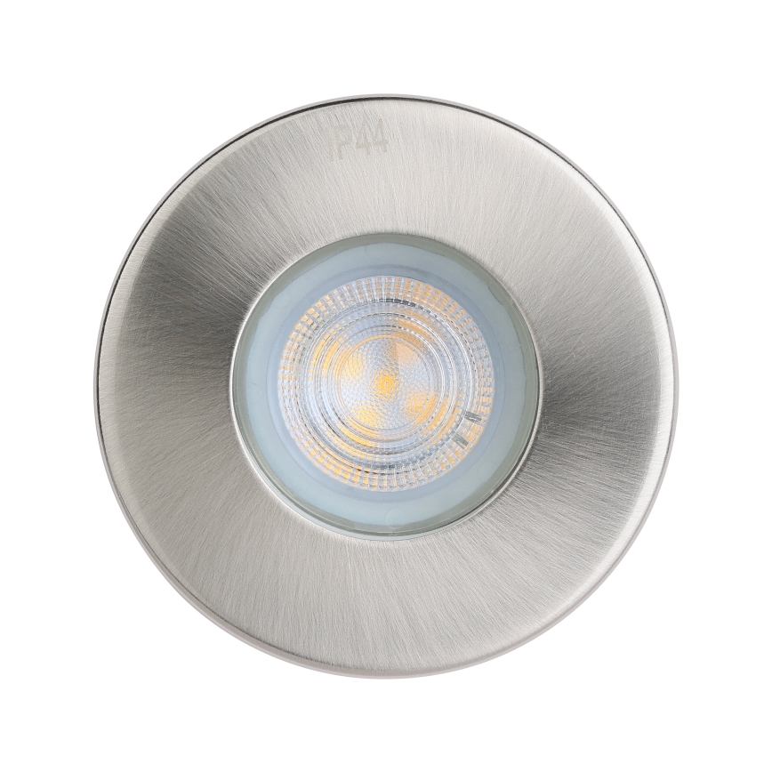 Eglo - SET 3xLED Lampada da incasso per bagno 1xGU10/4W/230V IP44 cromo opaco