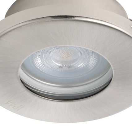 Eglo - SET 3xLED Lampada da incasso per bagno 1xGU10/4W/230V IP44 cromo opaco