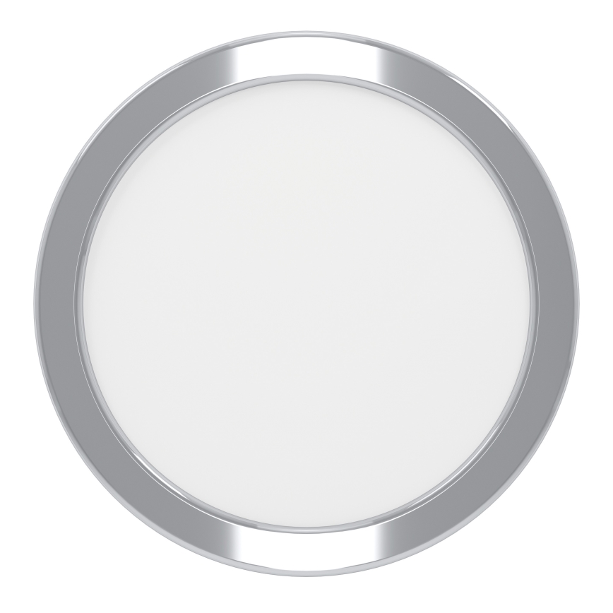 Eglo - Plafoniera da bagno a LED, 7,5 W/230 V, 2700/4000/6500 K, Ø 16,6 cm, IP44, cromo lucido